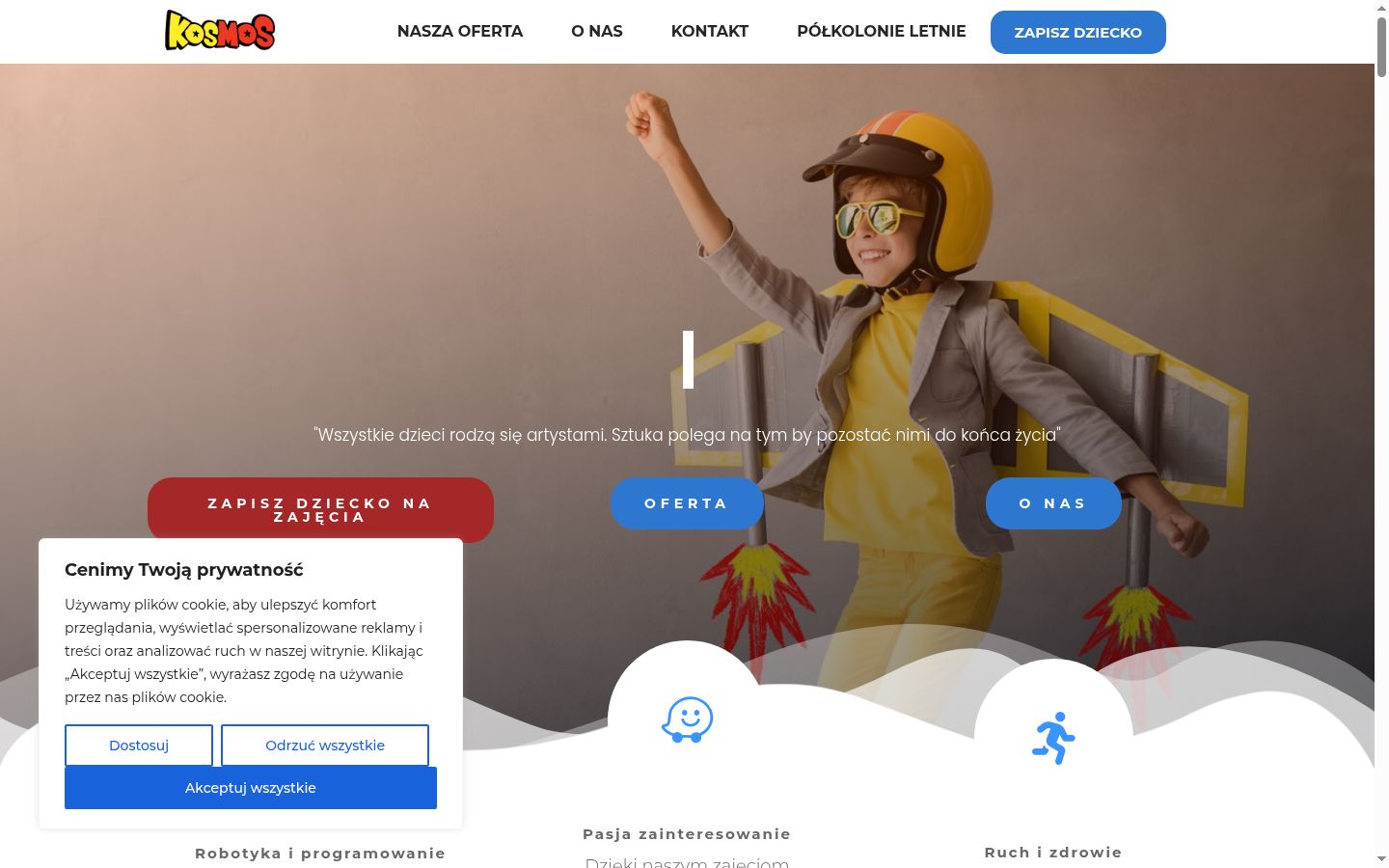Sutikimo reklamjuostės, rodytos prieš bet kokią sąveiką, ekrano kopija