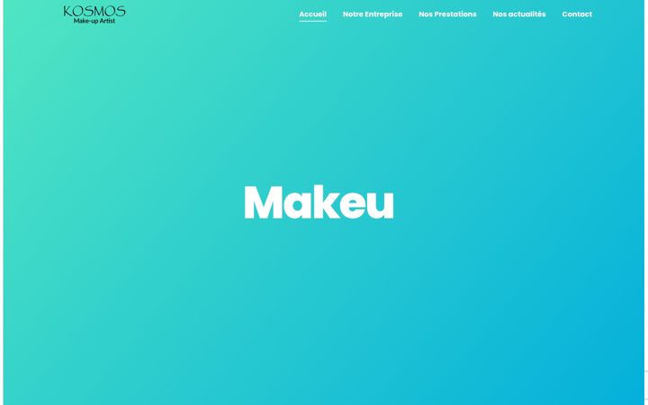 Screenshot of kosmosmua.fr