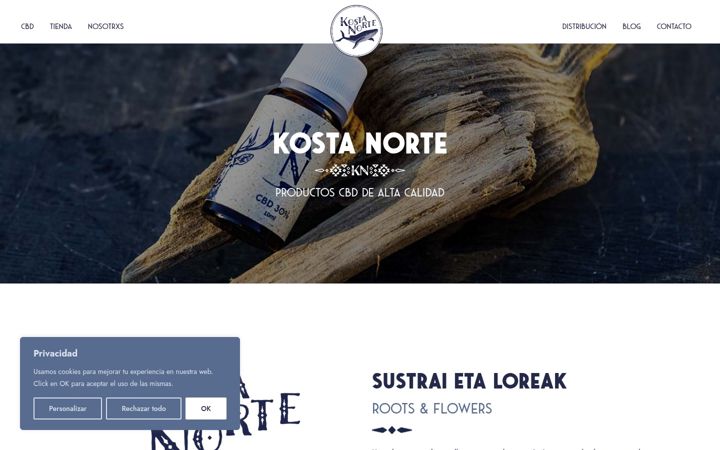 Screenshot of kostanorte.com