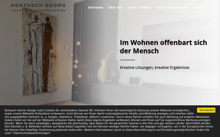 Screenshot of kostasch-design.de