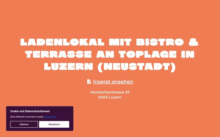 Screenshot of kostbar-luzern.ch