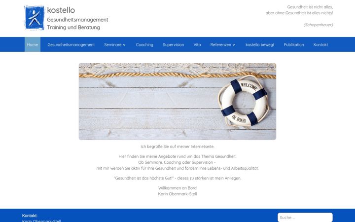 Screenshot of kostello.de