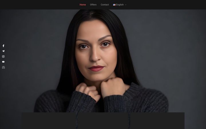 Skärmbild av kostiukevychcoaching.com