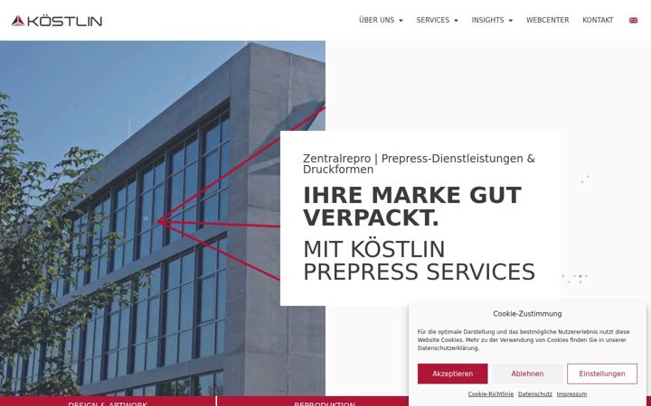 Screenshot of kostlin.de
