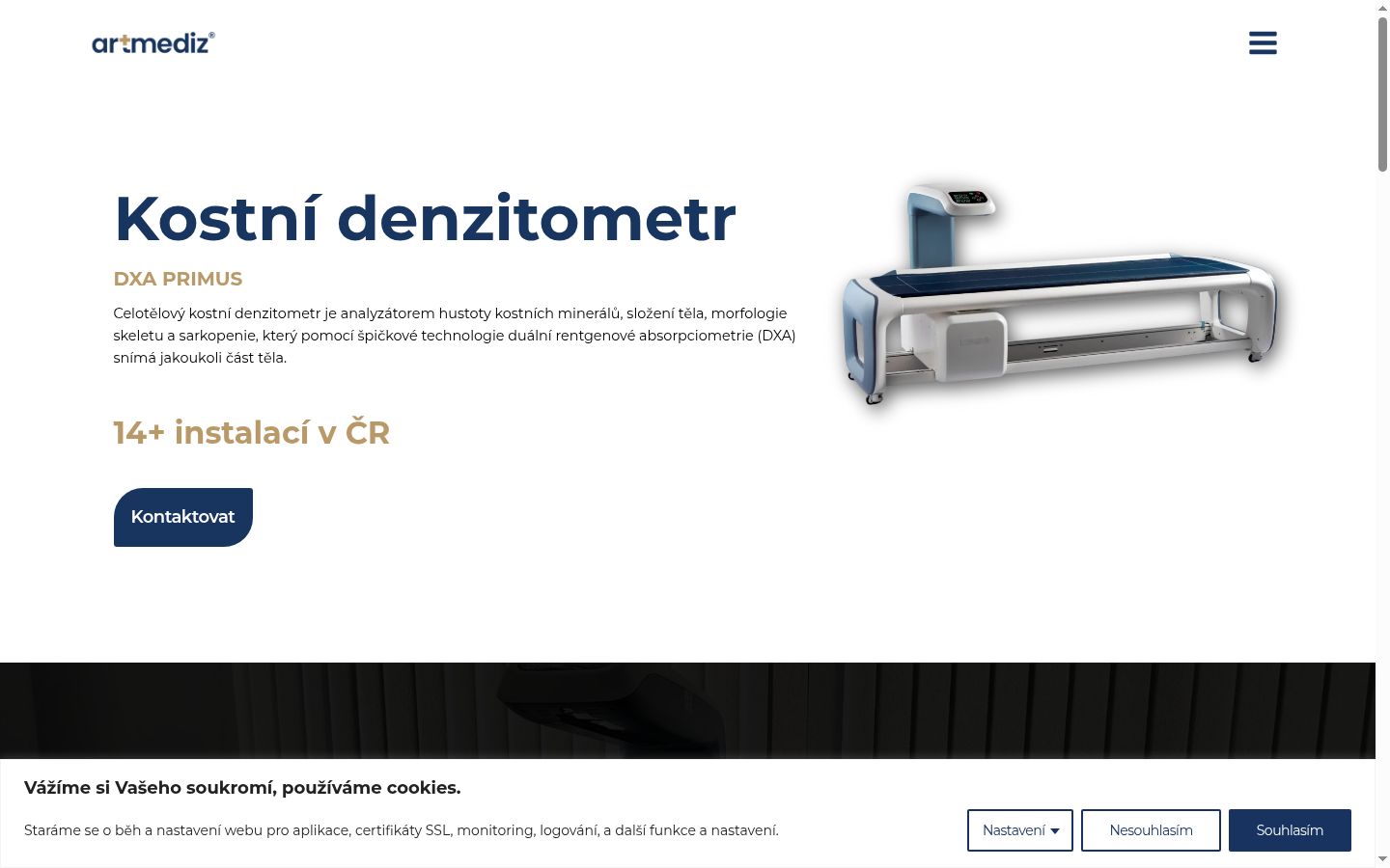Sutikimo reklamjuostės, rodytos prieš bet kokią sąveiką, ekrano kopija