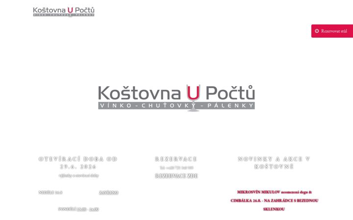 Screenshot of kostovna.cz