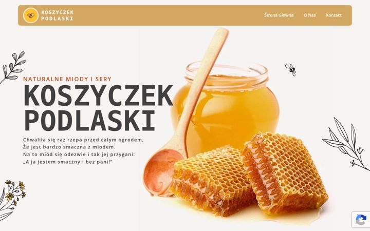 Screenshot of koszyczekpodlaski.pl