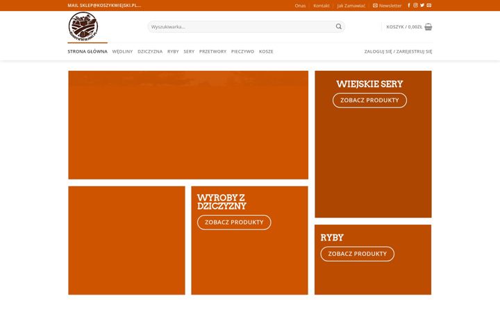 Screenshot of koszykwiejski.pl
