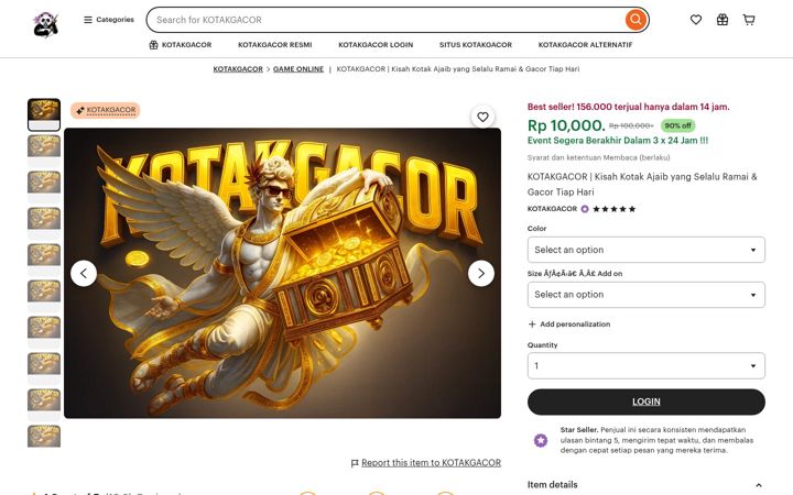 Screenshot of kotakgacor.net
