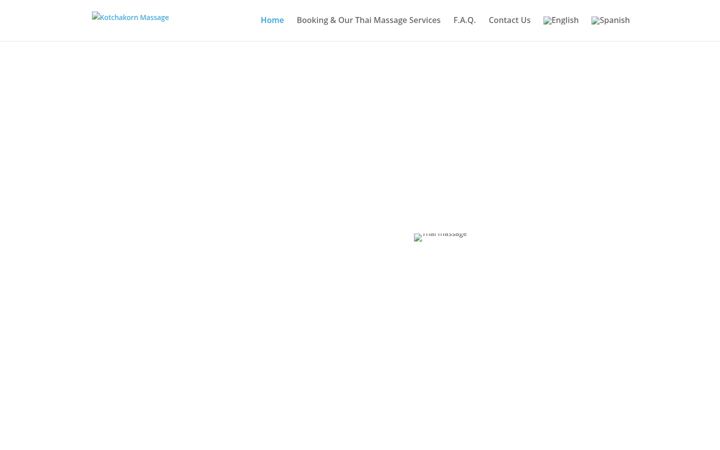 Screenshot of kotchakornmassage.com