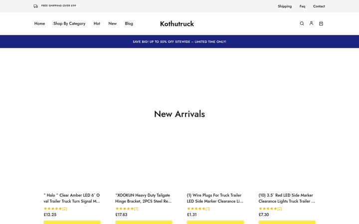 Screenshot of kothutruck.co.uk