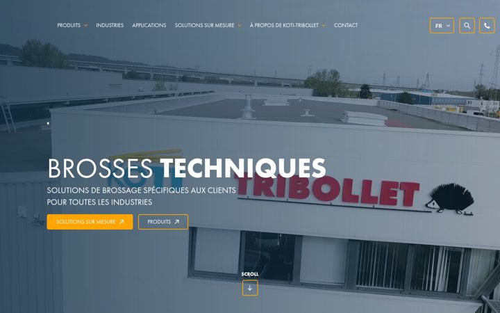 Skærmbillede af koti-tribollet.com