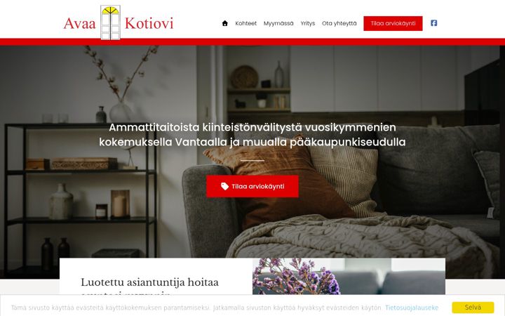 Screenshot of kotiovi.com