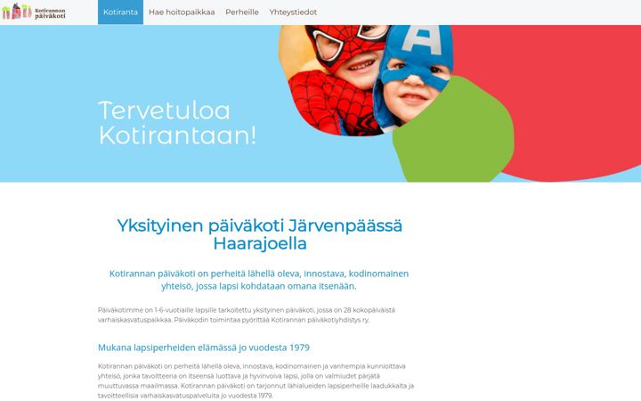 Screenshot of kotirannanpk.com