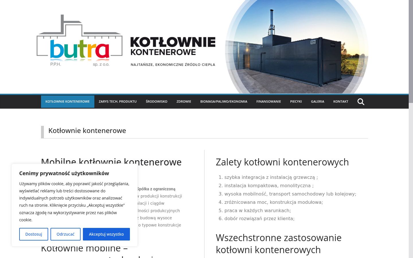 Screenshot des Einwilligungsbanners vor jeglicher Interaktion