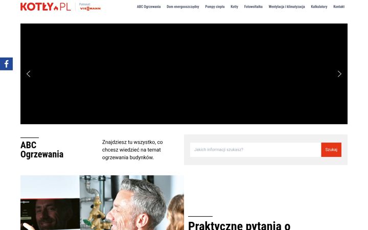 Screenshot of kotly.pl
