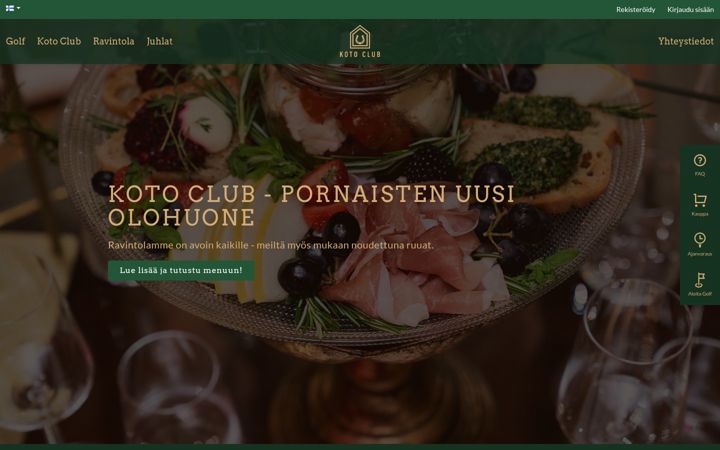 Screenshot of kotojarvigolf.fi