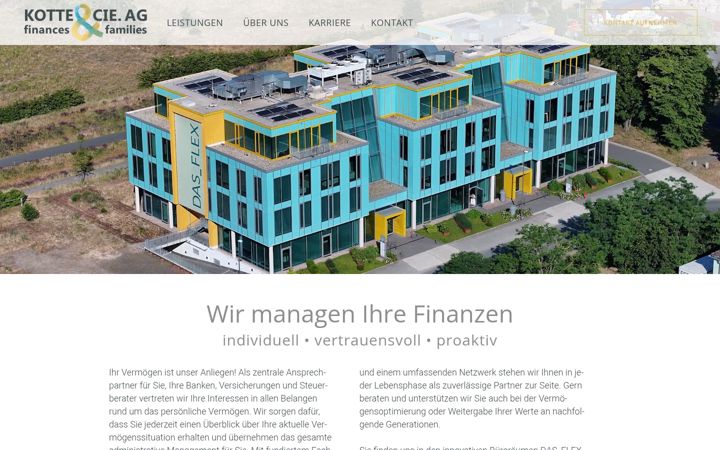 Screenshot of kotte-cie.de