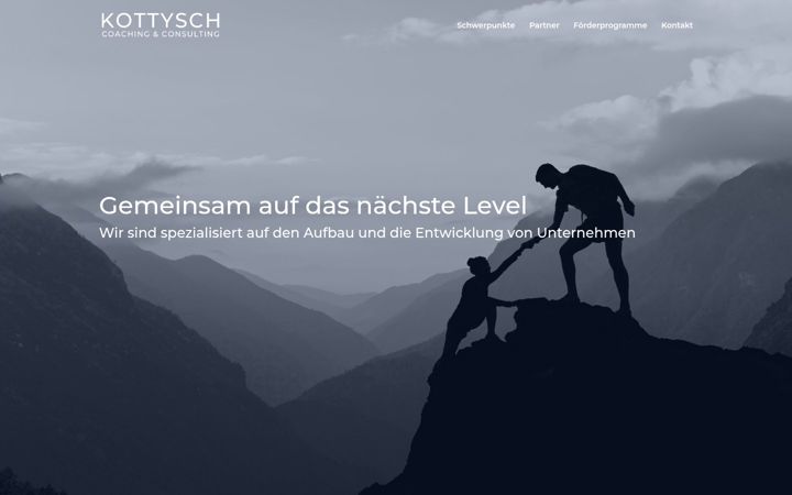 Screenshot of kottysch.de