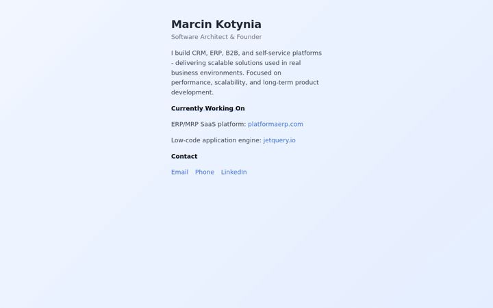 Screenshot of kotynia.com
