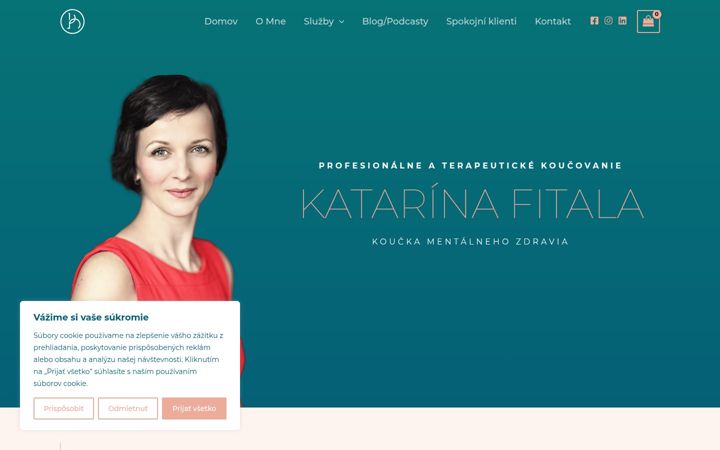 Screenshot of koucpreteba.sk