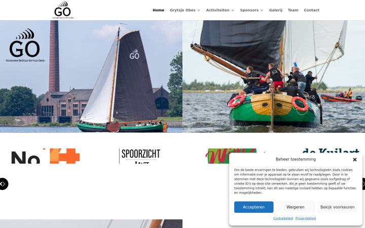 Screenshot of koudumerskutsje.nl