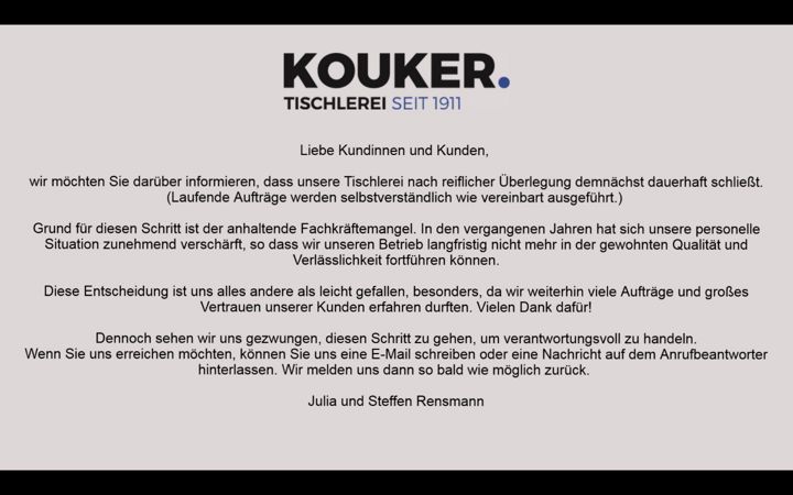 Screenshot of kouker.de
