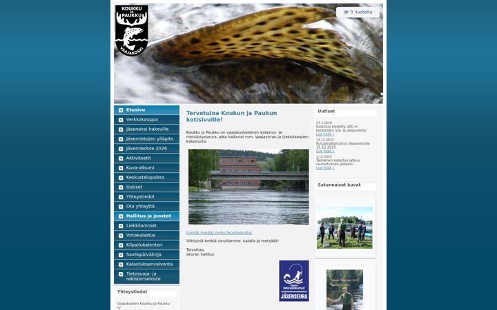 Screenshot of koukkupaukku.net