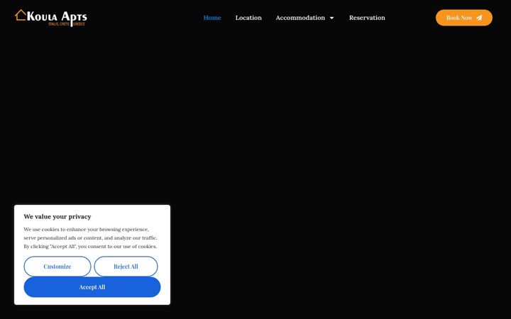 Screenshot of koula-apts.com