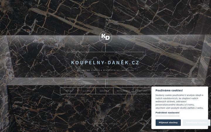 Screenshot of koupelny-danek.cz