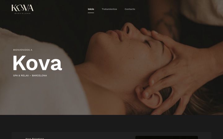Screenshot of kovabarcelona.com
