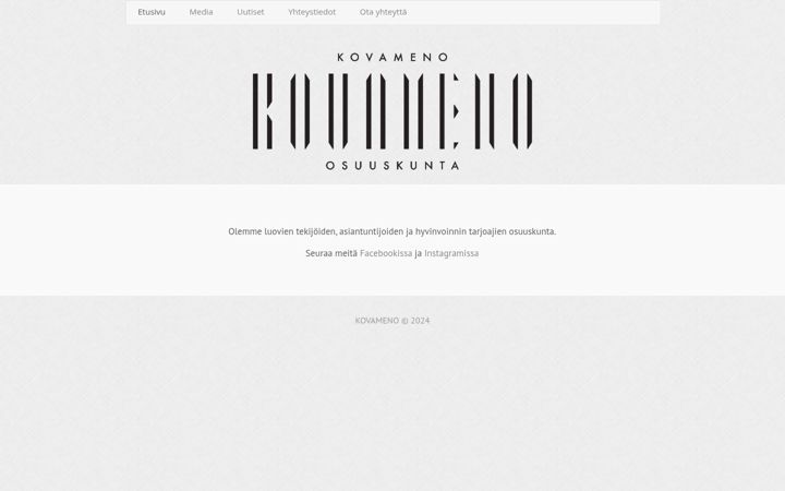 Screenshot of kovameno.info