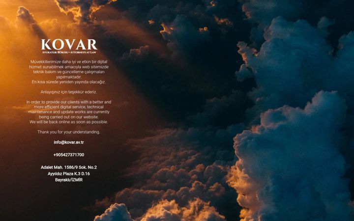 Screenshot of kovar.av.tr