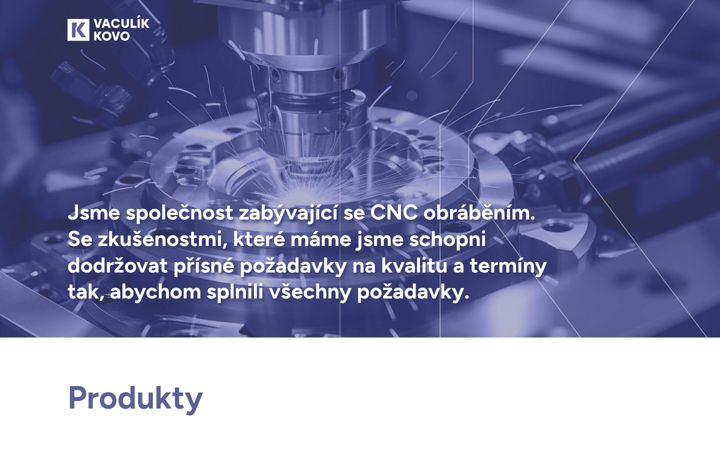 Ekraanipilt saidist kovo-vaculik.cz