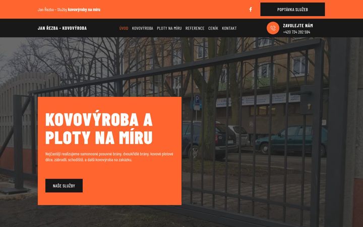 Screenshot of kovovyroba-janrezba.cz