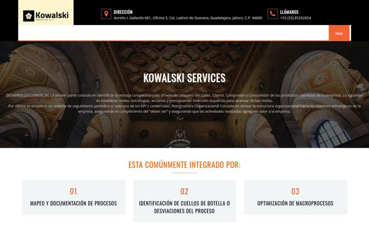 Screenshot of kowalski-serv.com