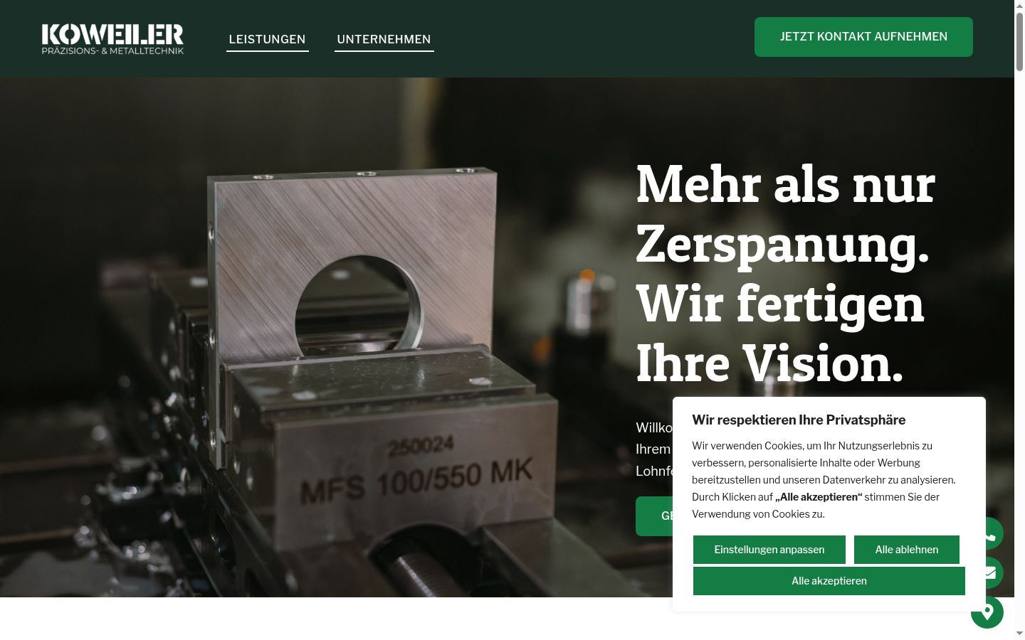 Ekrānuzņēmums ar piekrišanas baneri, kas tika rādīts pirms jebkādas mijiedarbības