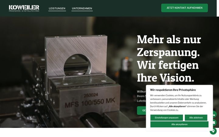 Screenshot of koweiler.de