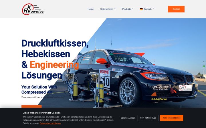 Screenshot of kowotec.de