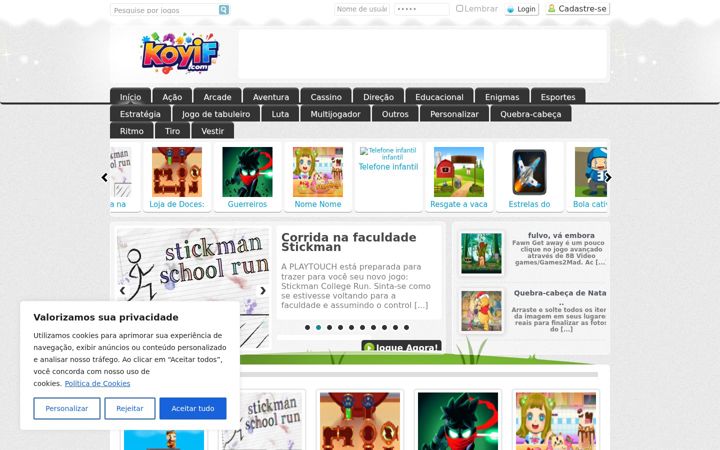 Screenshot of koyif.com