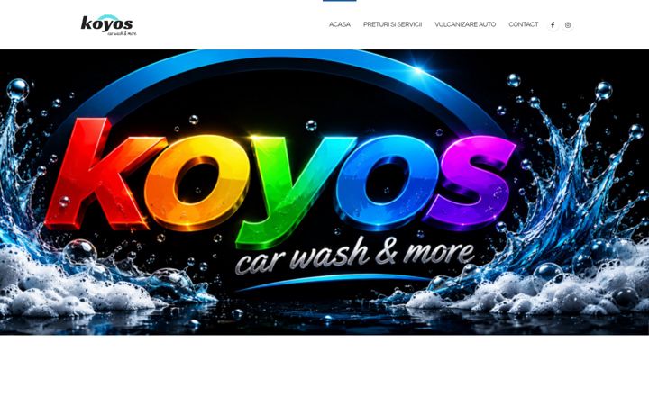 Screenshot of koyos-services.ro