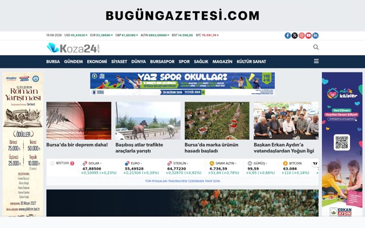 Screenshot of koza24.com