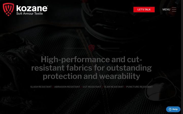 Screenshot of kozaneprotection.com