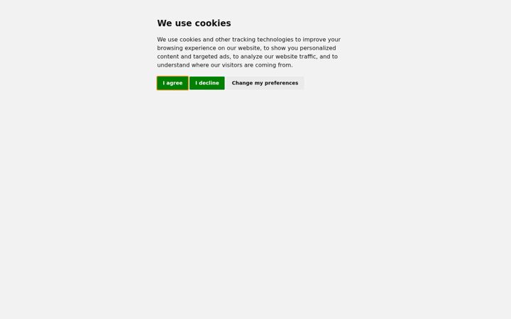 Screenshot of kozelbeer.com