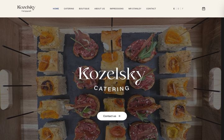 Screenshot of kozelsky.ch