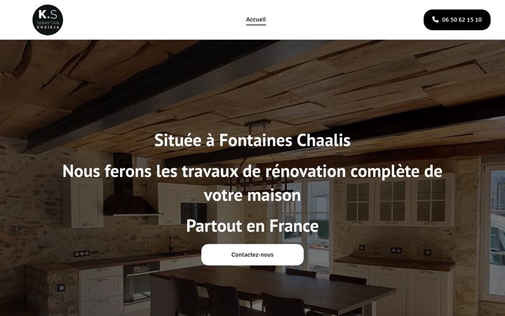 Screenshot of kozieja.fr