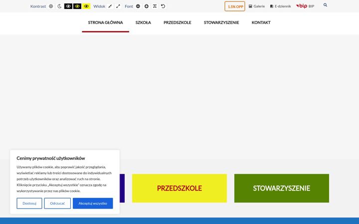 Screenshot of kozietuly.edu.pl