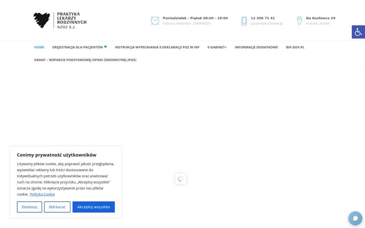 Screenshot of kozlowek.pl