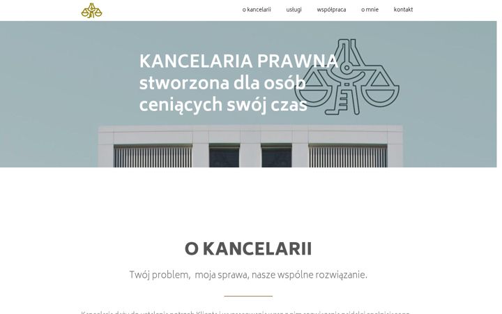 Screenshot of kozlowskakancelaria.pl