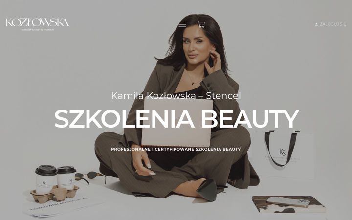Screenshot of kozlowskamakeup.pl